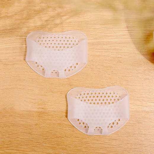 FaSoLa 硅胶加厚超软前脚掌垫 防痛鞋垫蜂窝高跟鞋防磨神器6只装 商品图2