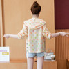 MQ-1269-029夏季新款ins潮带帽印花长袖薄款防晒衣YY 商品缩略图2