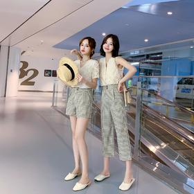 WZNH-1935夏季个性优雅时尚气质两件套装