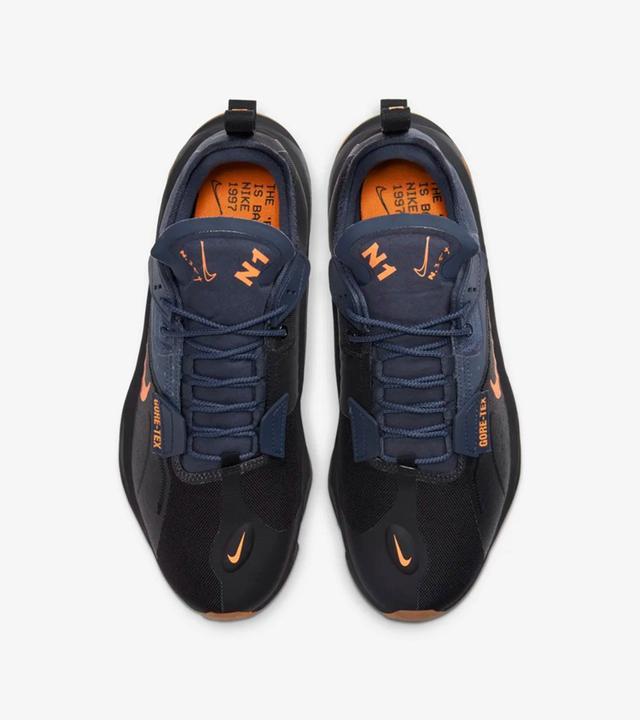 nikereacttypegtx白蓝男子防水机能运动跑鞋