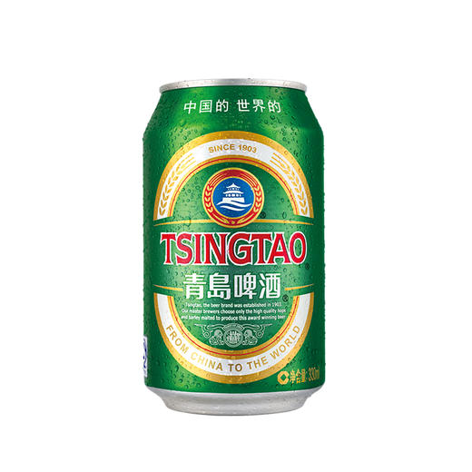 青岛啤酒经典11度罐啤330ml 商品图1