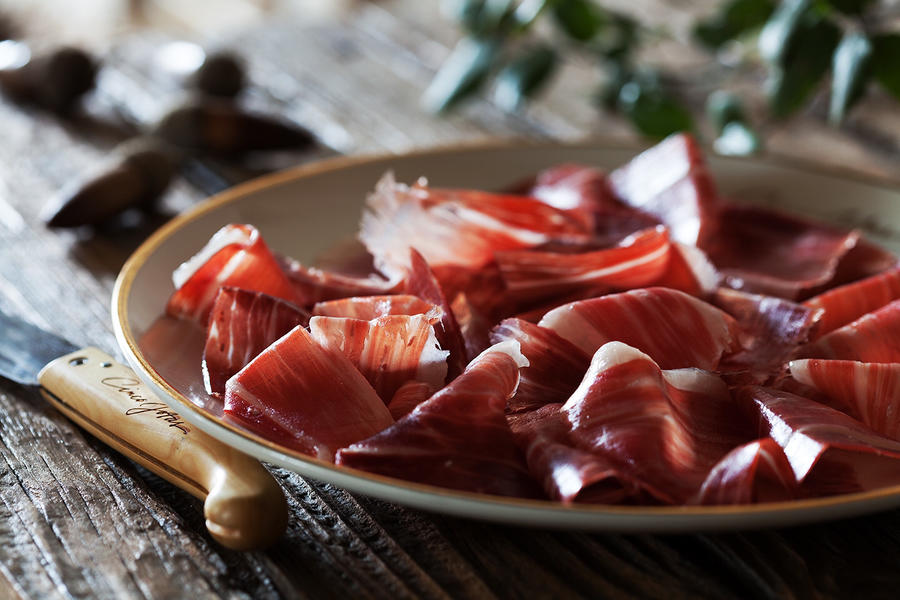 西班牙火腿 5j/小何塞/黑斗篷 70-80g/包 包邮