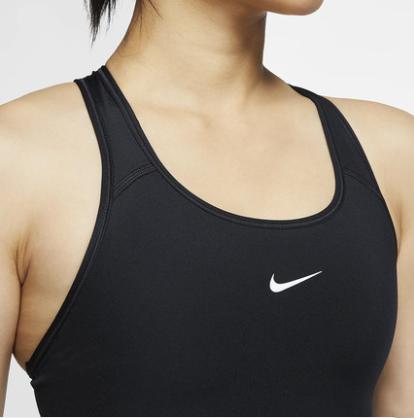 Nike耐克SWOOSH BRA女子中强度支撑一片式衬垫运动内衣 BV3637-010 商品图2