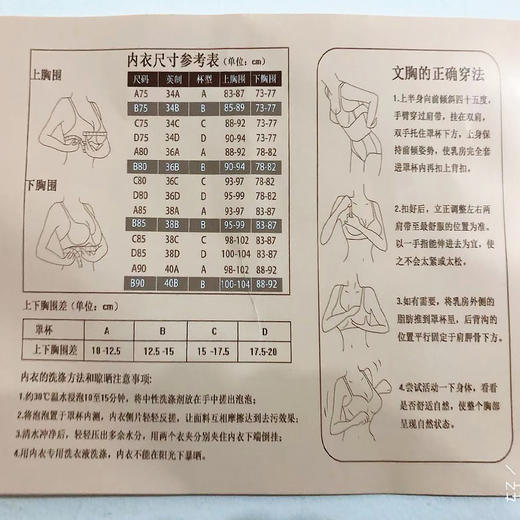 素道有机棉内衣/文胸（韵达快递） | 公平贸易*Organic cotton underwear| Fair Trade 商品图7