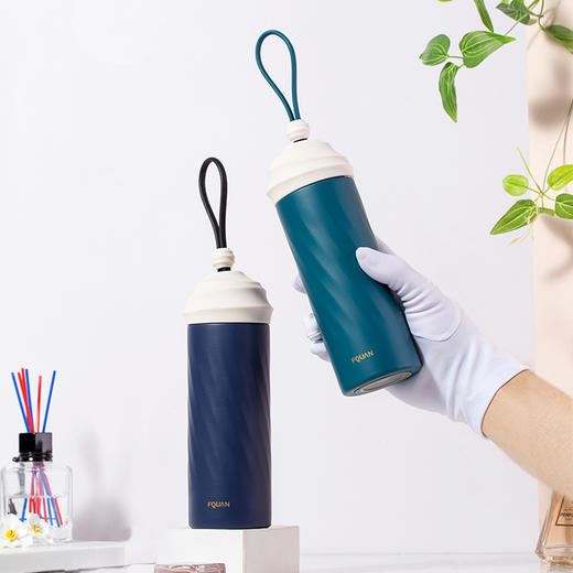 时空保温杯304不锈钢简约时尚男女商务办公茶杯水杯 商品图1