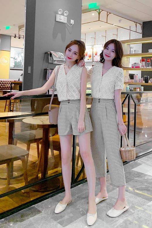 WZNH-1935夏季个性优雅时尚气质两件套装 商品图5