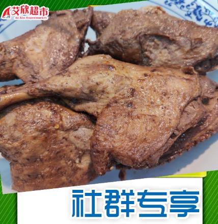 社区团购扬州饭店酱鸭腿2个装（实际为真空包装） 商品图0