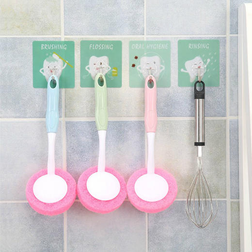 熊诺	可爱纳米粘贴无痕挂钩可重复使用	10个装 ZMXNGG1 商品图0