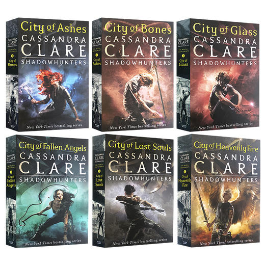 英文原版小说 The Mortal Instruments Boxed Set 致命武器【6册】盒装 进口英语提升书籍正版 商品图1