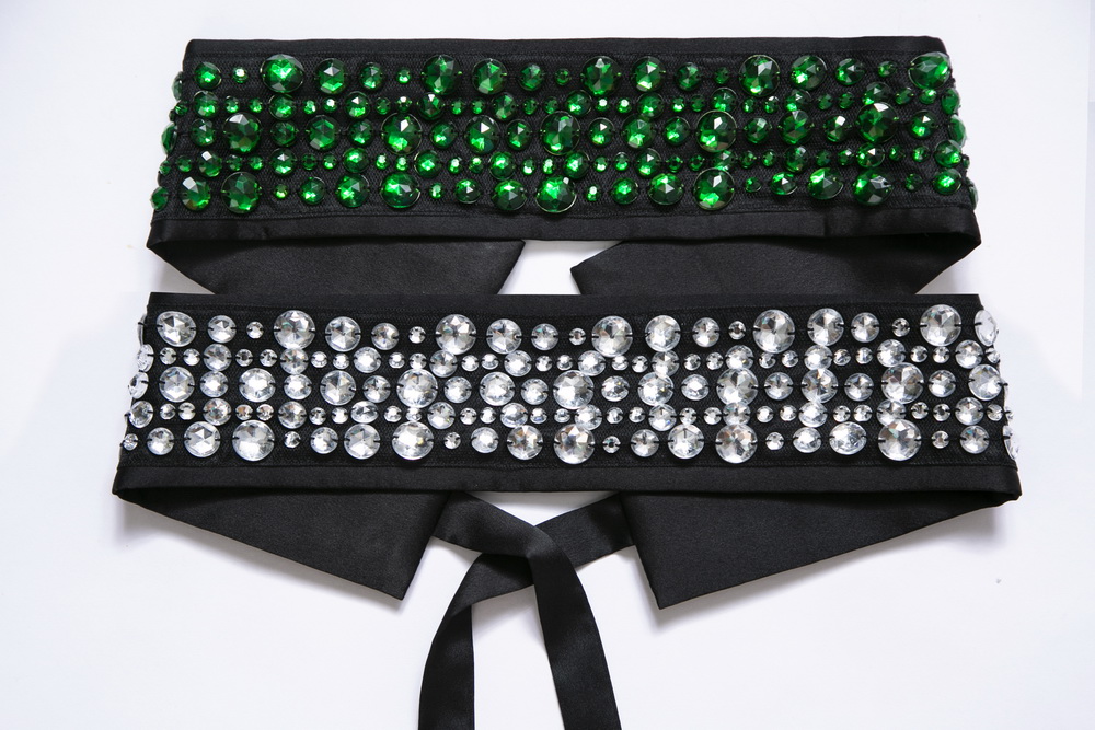 77087 镶钻腰带腰封女士配件