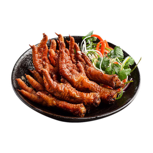 【四川麻辣卤味虎皮凤爪120g】真空香辣鸡爪零食餐饮休闲零食 商品图3