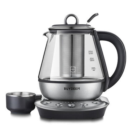 北鼎K21多功能玻璃电养生壶煮茶器花茶壶一体 不锈钢茶漏滤网隔渣 商品图0