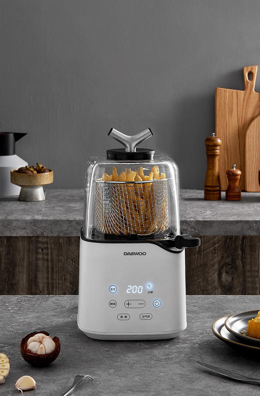 韩国大宇空气炸锅家用无油炸锅机新款特价多功能全自动K3空气炸杯 商品图4