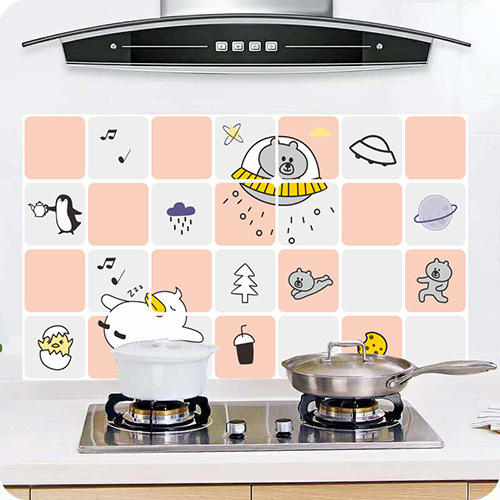 熊诺 防油贴纸45*75（颜色随机）ZMXLFYTZ 商品图5