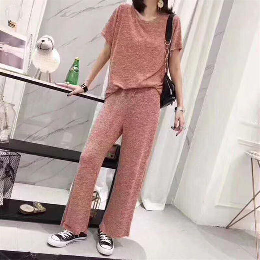 CTH-5620889958夏季宽松舒适透气显瘦休闲懒人三件套睡衣 商品图0