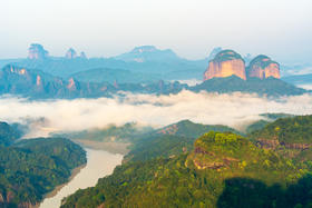 【精品韶关】住五星丽宫温泉酒店+乳源惊天大 峡谷+自然遗产丹霞山纯玩 2 天精致小团