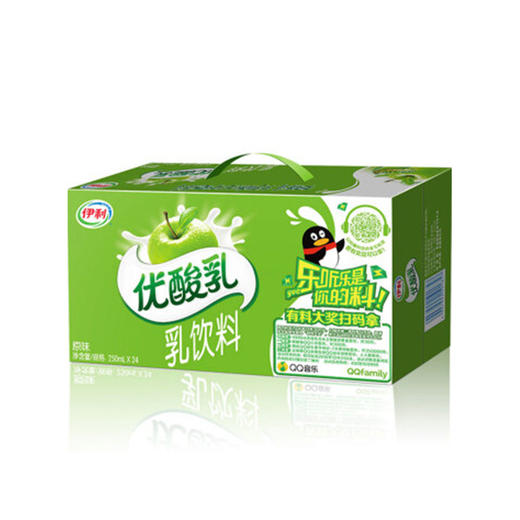 伊利优酸乳（原味）1*24 商品图0