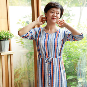 【不退不换】穿上让你舒服到爆 | 海诺尔日式柔柔裙2件装，显瘦利器，透气柔软