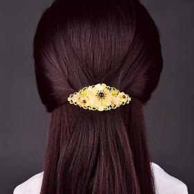 RHX-017新款时尚简约弹簧夹发卡