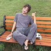 CTH-5620889958夏季宽松舒适透气显瘦休闲懒人三件套睡衣 商品缩略图1