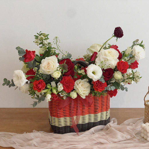 花艺 馨悦菜篮风花篮 商品图0