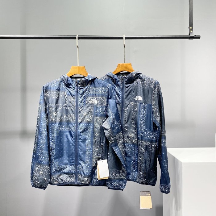 the north face 北面20ss 腰果花 夏季户外防风防泼水皮肤衣冲锋衣