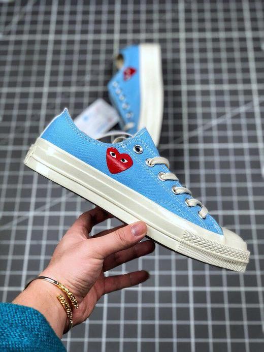 CDG Play x Converse 1970s 匡威川久保玲 Play爱心联名帆布鞋 35-44 商品图3