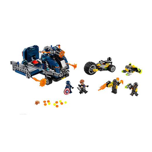 乐高(LEGO)积木 超级英雄Super Heroes复仇者联盟大战武装卡车7岁+76143 儿童玩具 商品图1