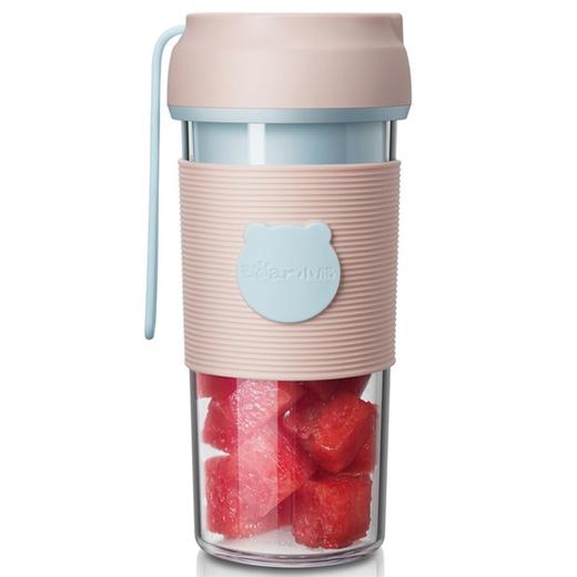 小熊（Bear）榨汁机便携式家用充电榨汁杯 迷你果汁机随身杯多功能奶昔料理机LLJ-P03A1 粉色产地直发  商品图5
