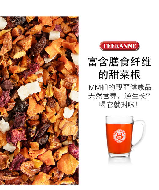 【Teekanne】葡萄菠萝味水果茶 德国进口  200g/包 商品图1