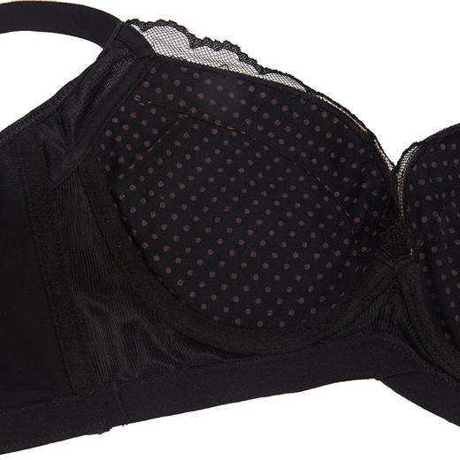 贝佳人正品软钢圈上托文胸调整型宽侧收副乳火辣性感蕾丝内衣BW91727 商品图4