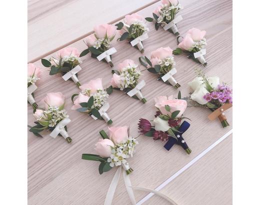 粉色系胸花 商品图3