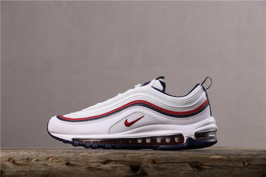 耐克/Nike Air Max 97 OG 银子弹全掌气垫跑鞋 耐克气垫跑鞋 荧光绿 黑 万花筒 笑脸黑红黄 白红 白红灰 黑白紫 纯白 商品图5