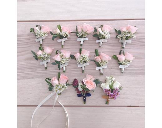 粉色系胸花 商品图2