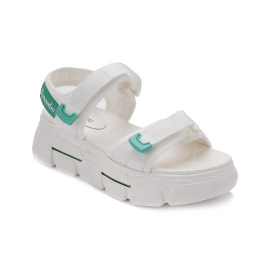 西村名物夏季新品厚底撞色时尚凉鞋T20BG23801 商品图1