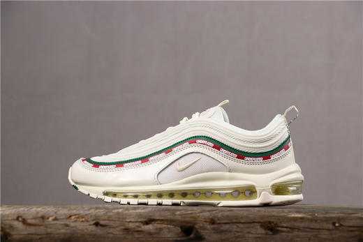 耐克/Nike Air Max 97 x UNDFTD 20周年联名黑子弹 耐克气垫运动跑鞋 白绿 商品图1