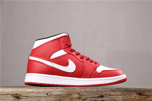 乔丹/Air Jordan AJ1 aj1 乔丹1代 乔1 乔丹1代中帮系列 Air Jordan 1 Mid "Lakers" 货号：852542-700 乔1 aj1 中帮白黄湖人 中帮湖人 商品图2