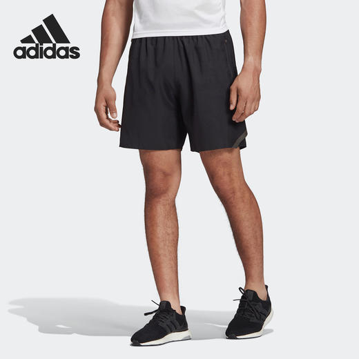 【特价】Adidas阿迪达斯Saturday Short 男款运动跑步短裤 商品图0