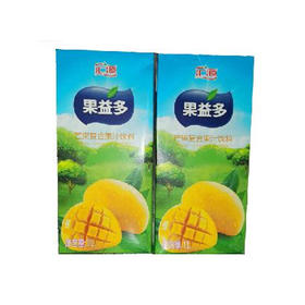 社区团购汇源果肉多30%芒果复合果肉饮料1L*2（9元/2盒）