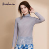 贝佳人正品新品简约舒适薄款纯色长袖修身显瘦高领打底衫T恤上衣BW51732 商品缩略图2