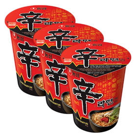 [묶음]농심 신라면컵소65g*3