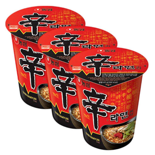 [묶음]농심 신라면컵소65g*3 商品图0