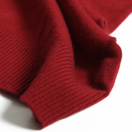 羊绒世家秋冬新款男青年半高领羊绒衫商务休闲套头毛衣宽松针织衫 商品图2