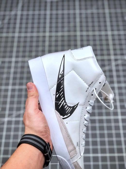 Nike sb 耐克男鞋高帮板鞋2020夏季新款BLAZER MID开拓者休闲鞋 CW7580 商品图7