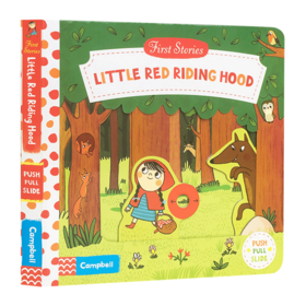 First Stories BUSY系列 小红帽 英文原版 Little Red Riding Hood 童话故事篇 进口儿童英语启蒙绘本纸板书 操作活动书英文版书籍