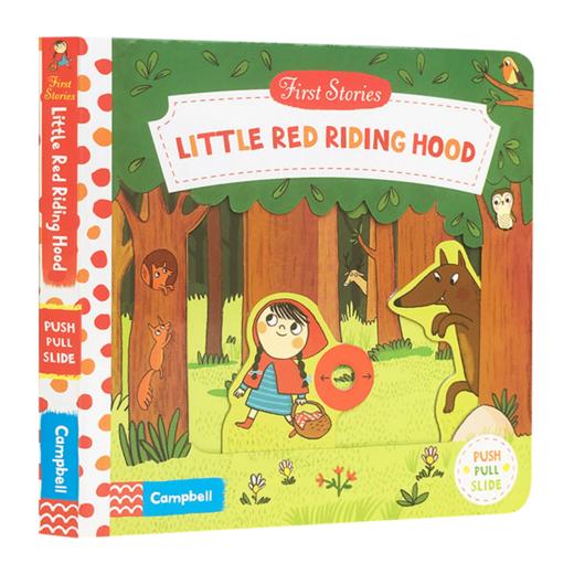First Stories BUSY系列 小红帽 英文原版 Little Red Riding Hood 童话故事篇 进口儿童英语启蒙绘本纸板书 操作活动书英文版书籍 商品图0