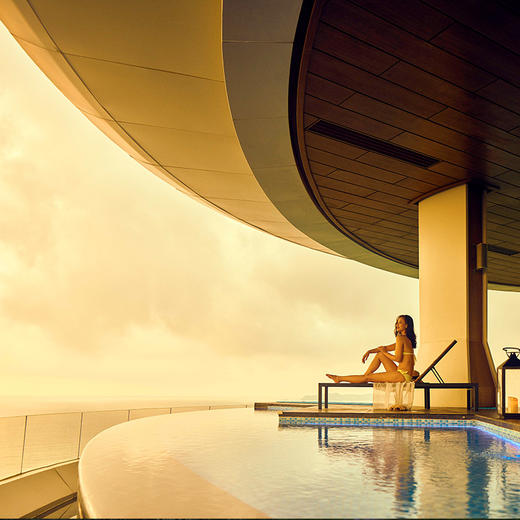 三亚海棠湾仁恒皇冠假日度假酒店2晚亲子套餐含正餐下午茶网红 商品图1