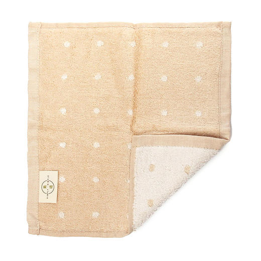 素道天然有机彩棉提花大方巾 洗脸大方巾 舒适蓬松方巾 商品图2