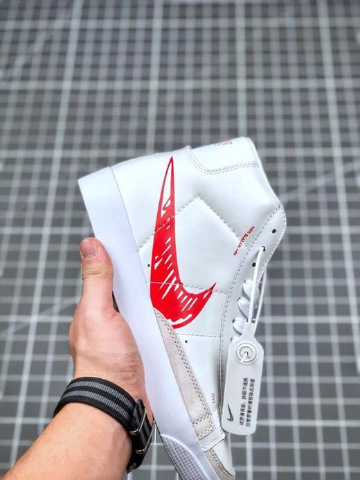Nike sb 耐克男鞋高帮板鞋2020夏季新款BLAZER MID开拓者休闲鞋 CW7580 商品图8