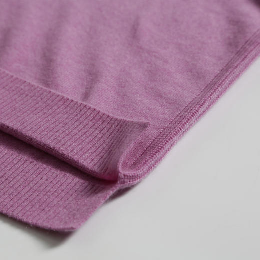 羊绒世家 秋冬新款圆领针织衫女宽松韩版毛衣女套头羊绒衫薄款 商品图2